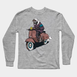 The Scooter Rider Long Sleeve T-Shirt